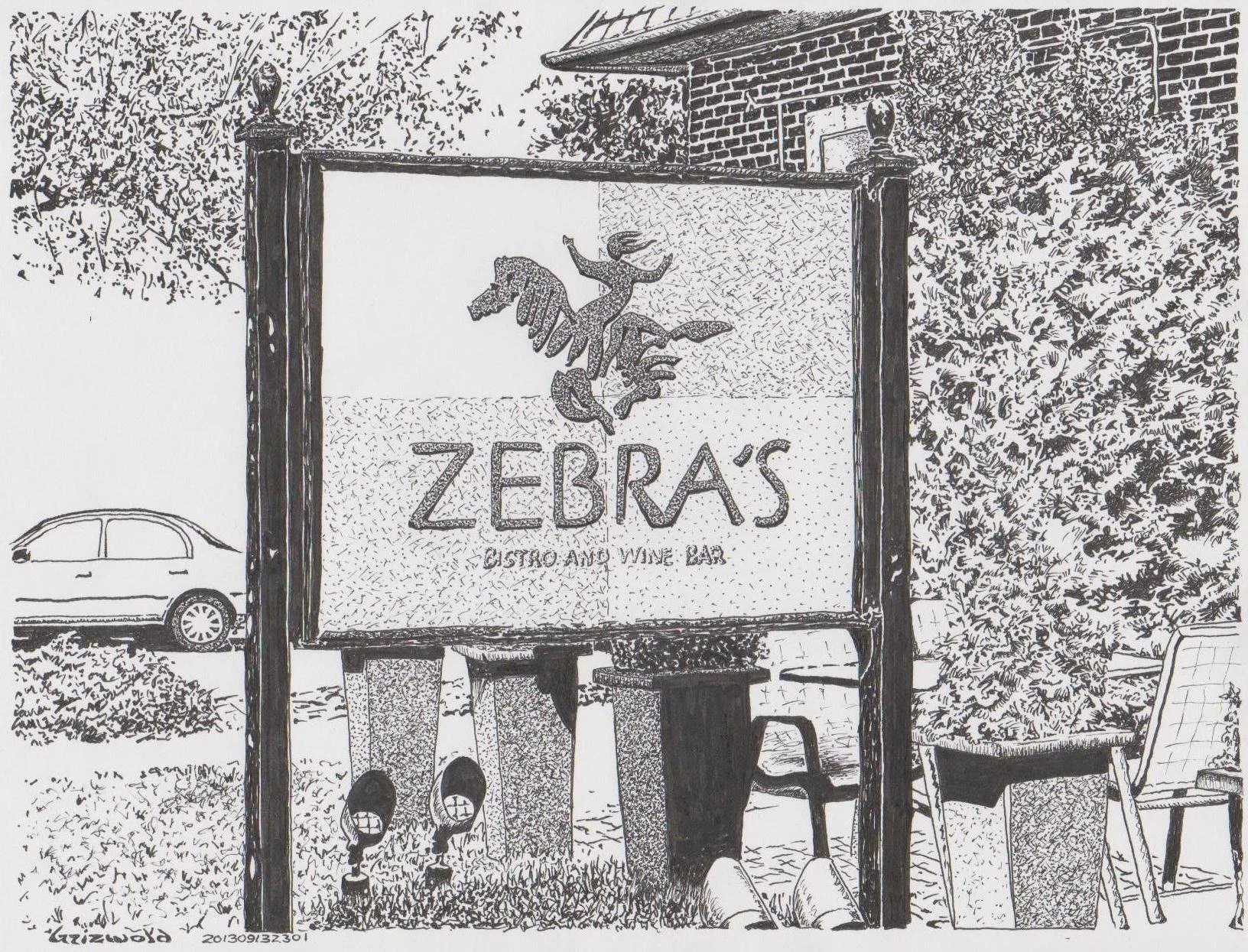  Submission for a local restaurant promotional mailer 